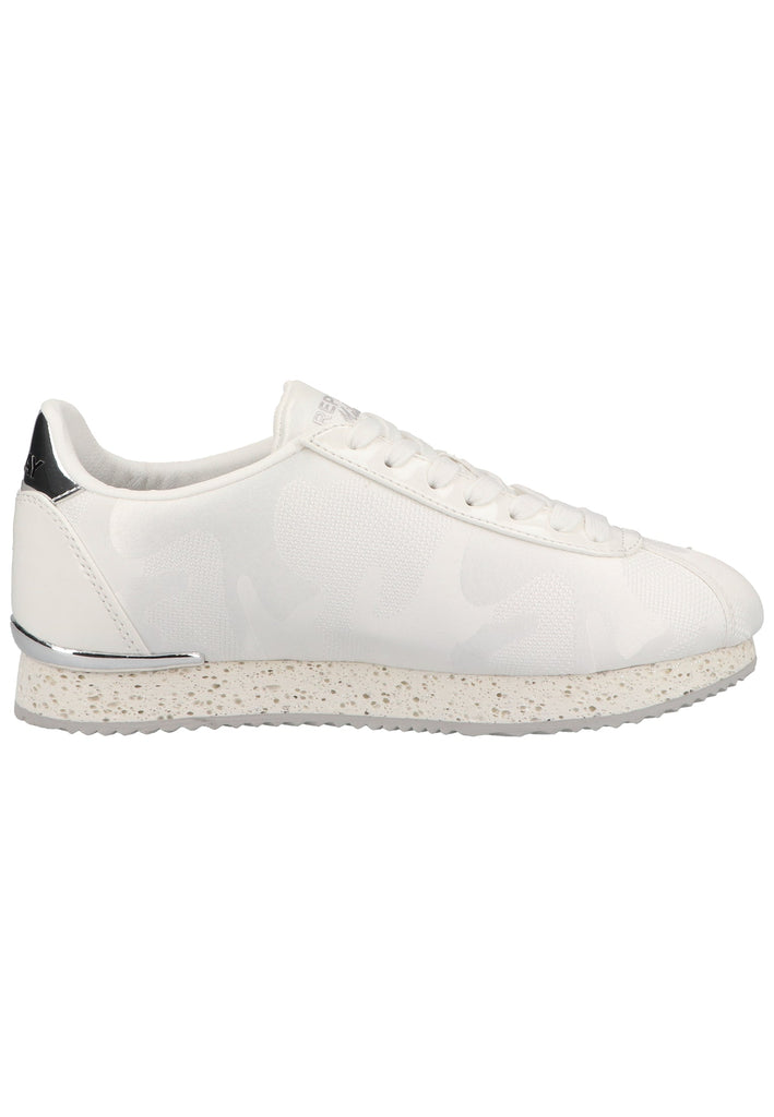 Replay Sneaker Lederimitat/Textil Weiß