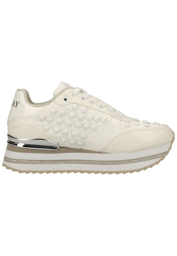 Replay Sneaker Lederimitat/Textil Weiß