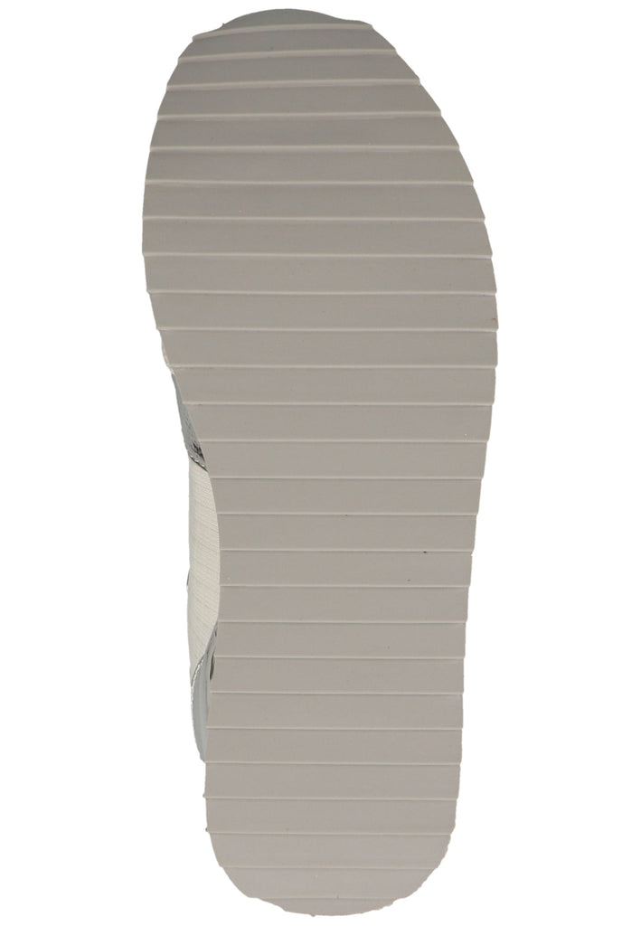 Replay Sneaker Lederimitat/Textil Weiß/Silber