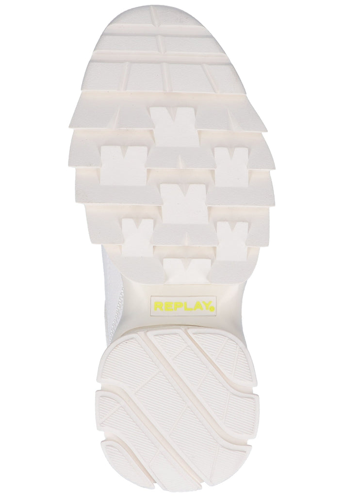 Replay Sneaker Lederimitat Weiß