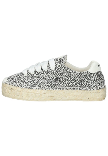 Sneaker Replay Sneaker Lederimitat/Textil Weiß/Schwarz