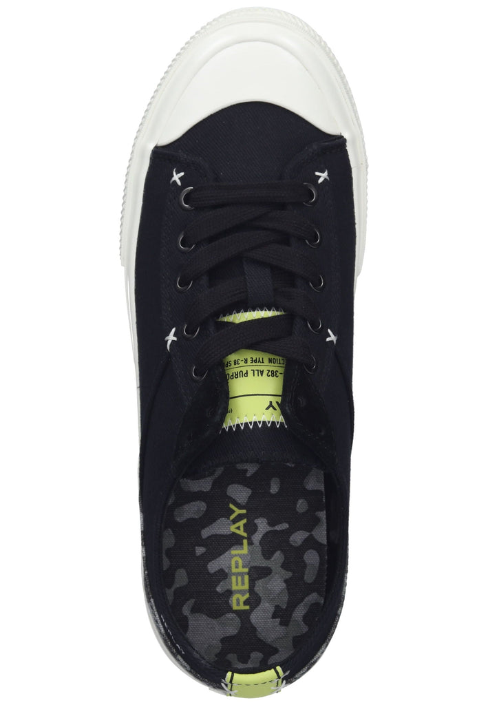 Replay Sneaker Textil Schwarz