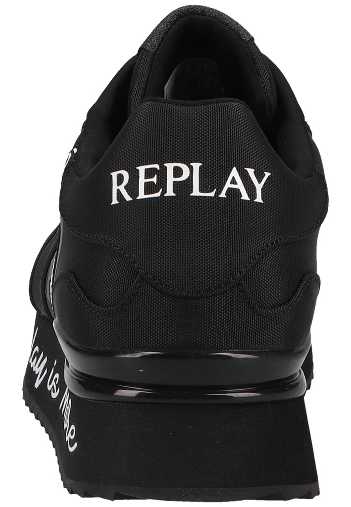 Replay Sneaker Textil Schwarz