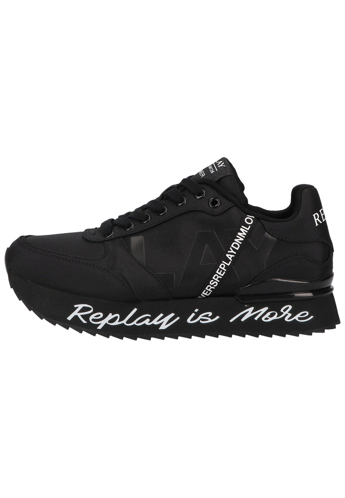 Replay Sneaker Textil Schwarz