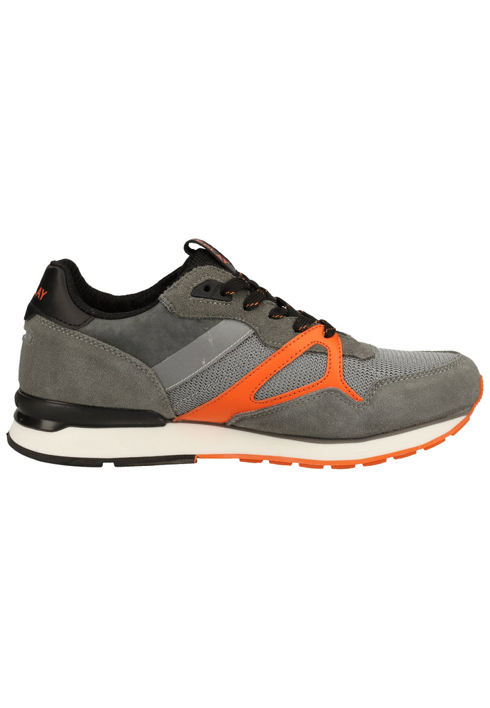 Replay Sneaker Veloursleder/Textil Grau/Orange