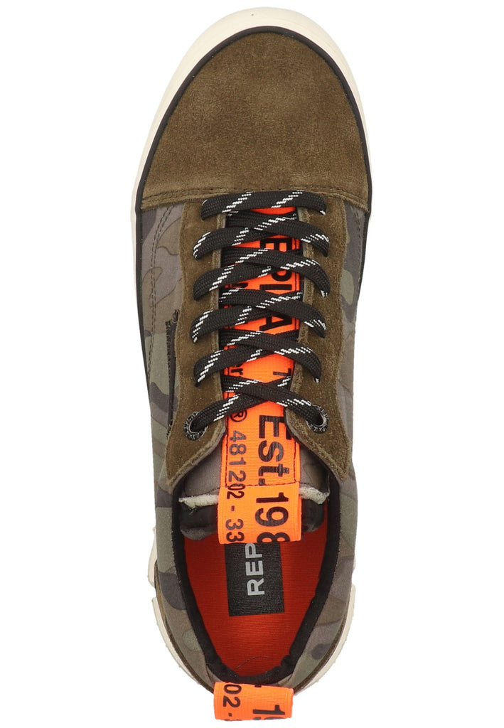 Replay Sneaker Veloursleder/Textil Grün