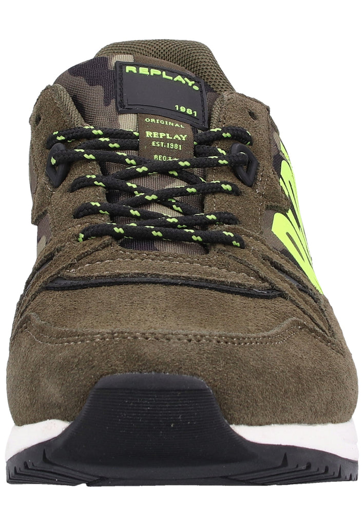 Replay Sneaker Veloursleder/Textil Grün