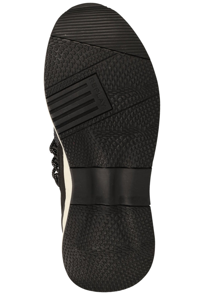 Replay Sneaker Veloursleder/Textil Schwarz