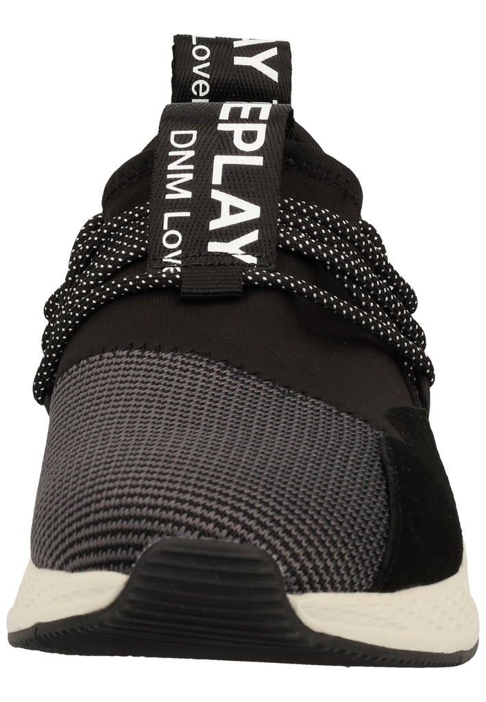 Replay Sneaker Veloursleder/Textil Schwarz