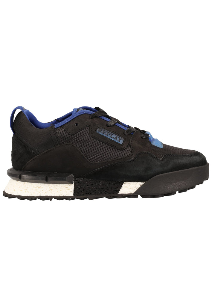 Replay Sneaker Veloursleder/Textil Schwarz