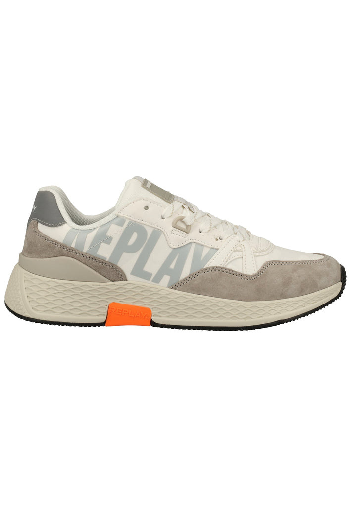 Replay Sneaker Veloursleder/Textil Weiß