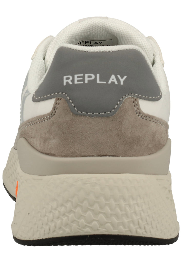 Replay Sneaker Veloursleder/Textil Weiß