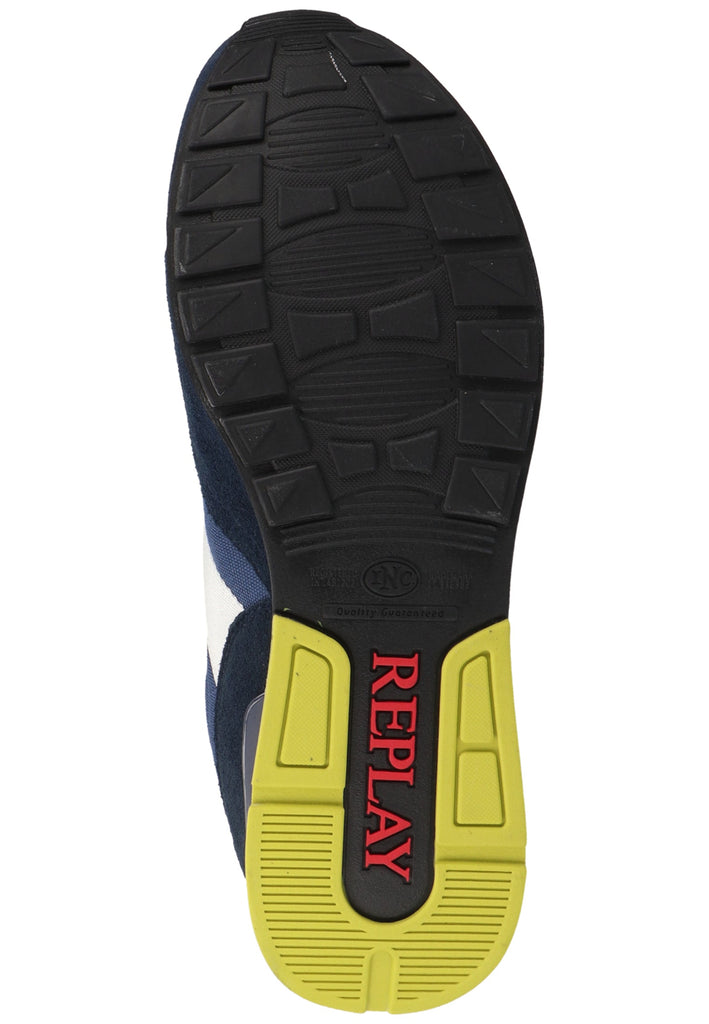 Replay Sneaker Veolurs/Textil/Synthetik Dunkelblau