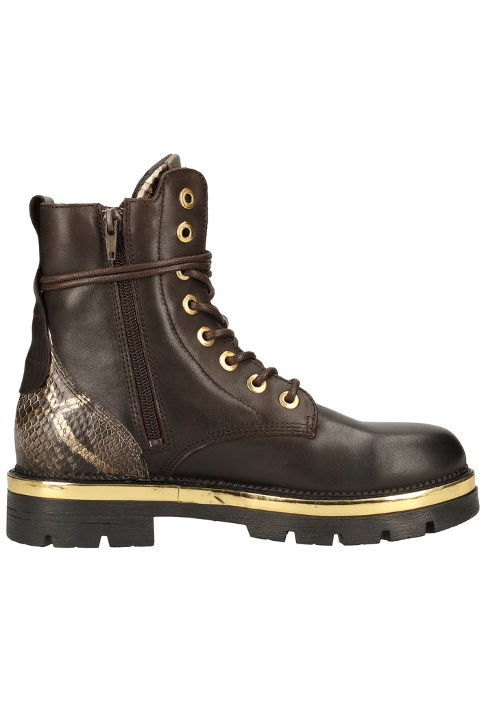 Replay Stiefelette Leder Braun/Gold