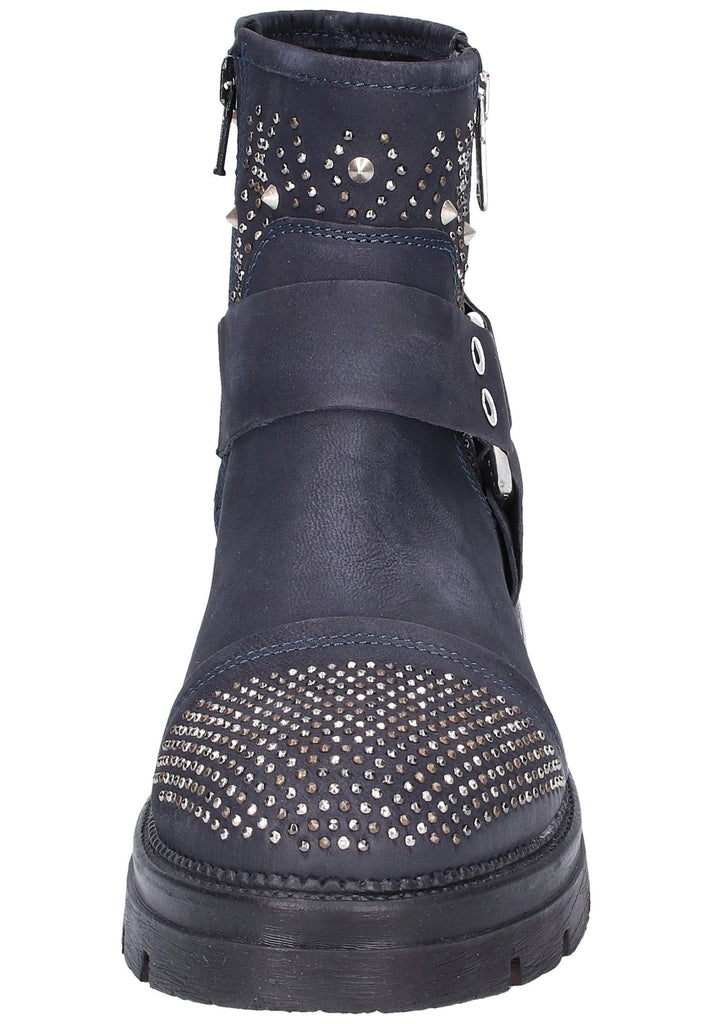 Replay Stiefelette Leder Navy