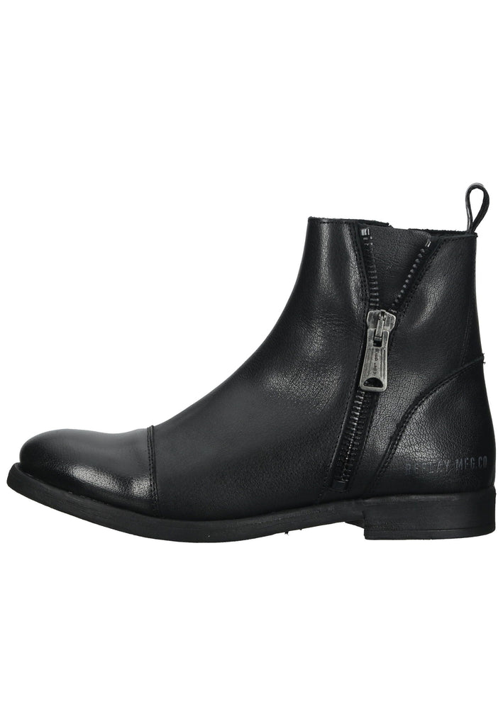 Replay Stiefelette Leder Schwarz