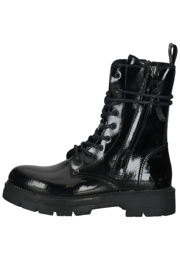 Replay Stiefelette Leder Schwarz