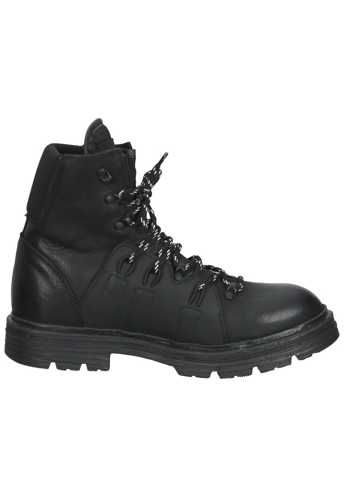 Replay Stiefelette Leder Schwarz