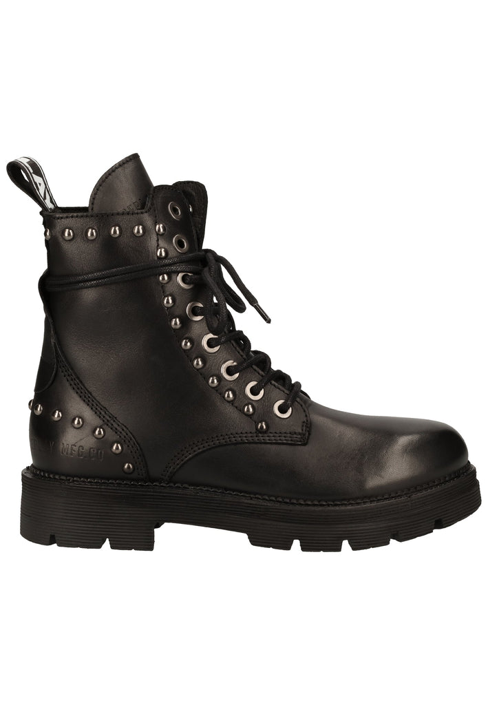 Replay Stiefelette Leder Schwarz