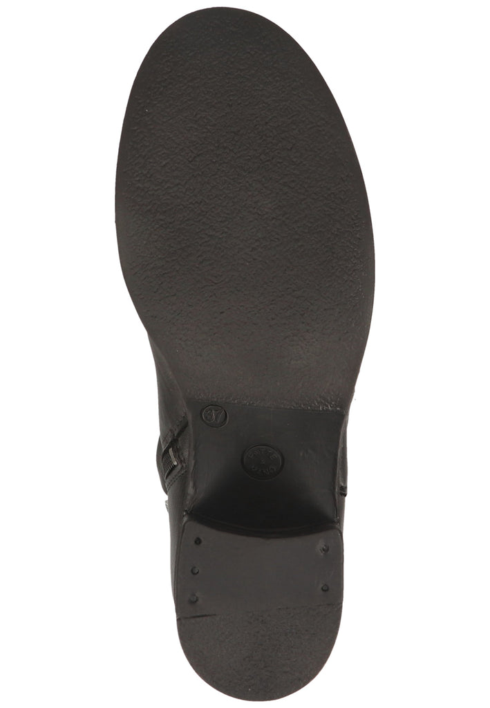 Replay Stiefelette Leder Schwarz