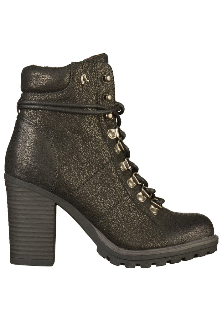Replay Stiefelette Leder Schwarz