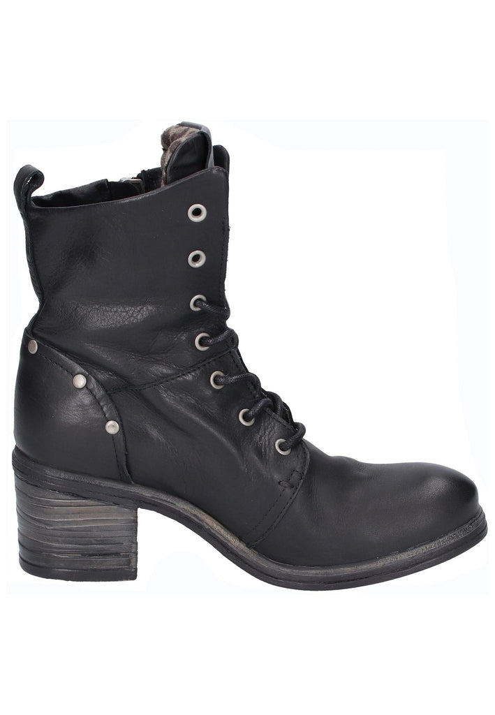 Replay Stiefelette Leder Schwarz