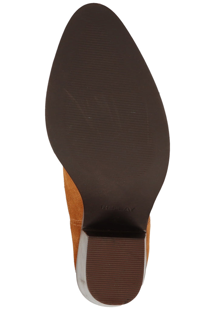 Replay Stiefelette Leder Tan