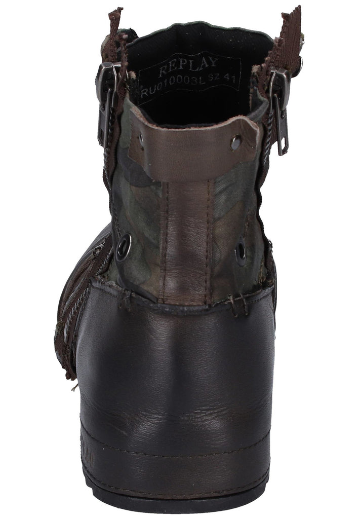 Replay Stiefelette Leder/Textil Multi