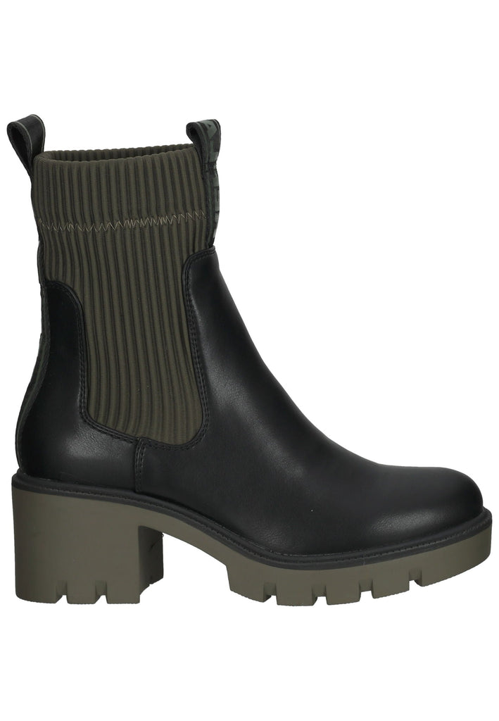 Replay Stiefelette Lederimitat Schwarz
