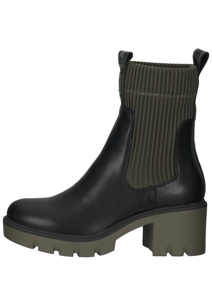 Replay Stiefelette Lederimitat Schwarz