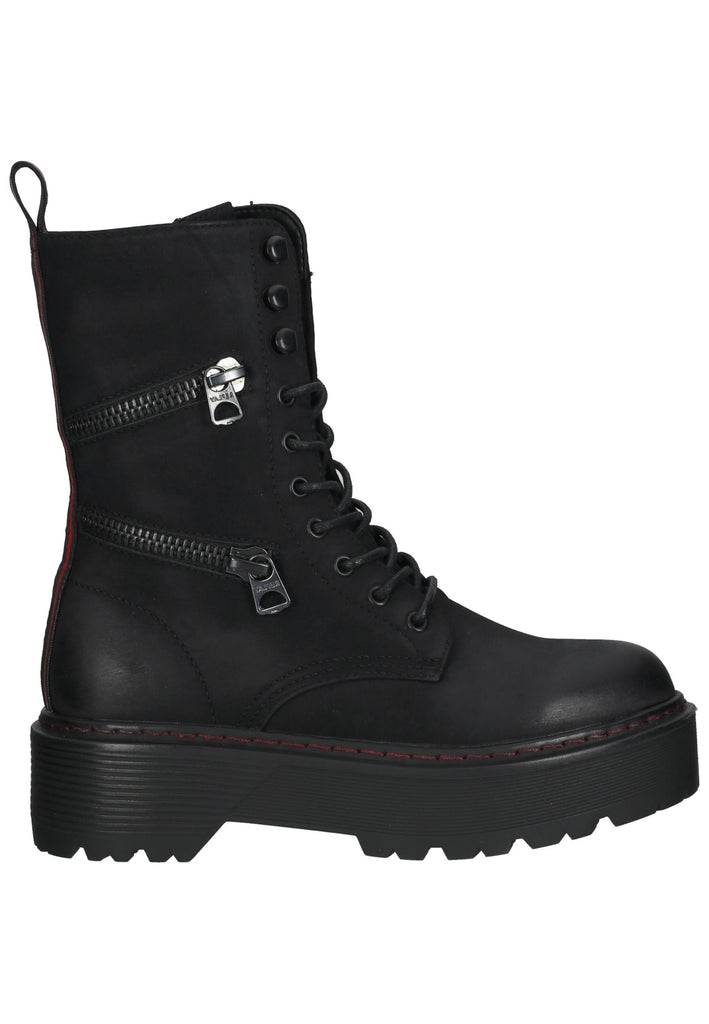 Replay Stiefelette Lederimitat Schwarz