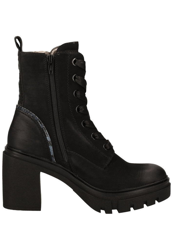 Replay Stiefelette Lederimitat Schwarz