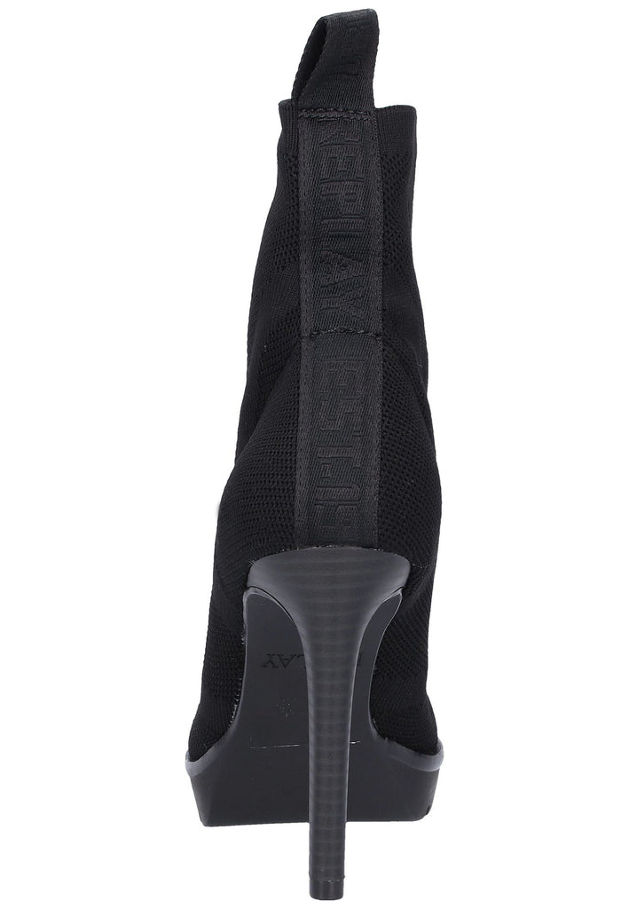 Replay Stiefelette Textil Schwarz
