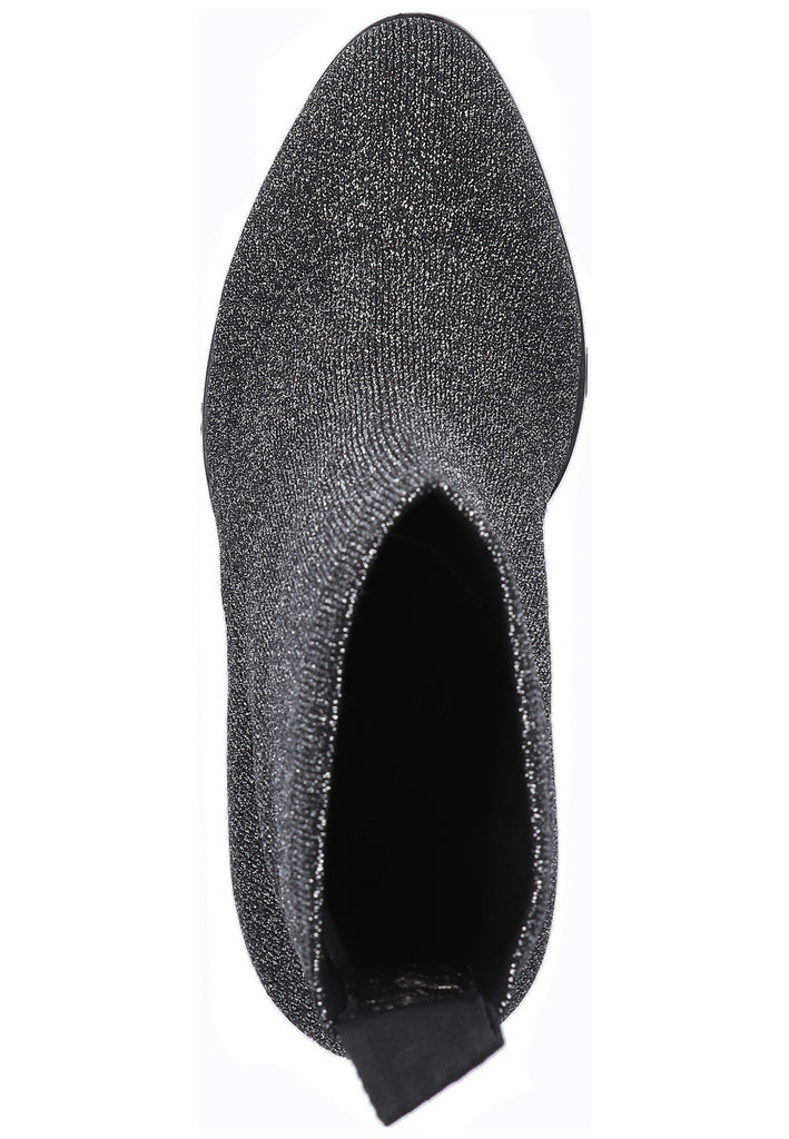 Replay Stiefelette Textil Silber