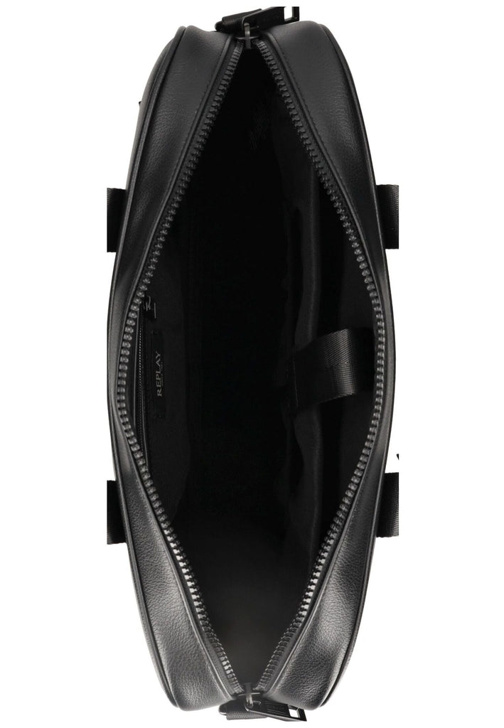 Replay Taschen Lederimitat Schwarz