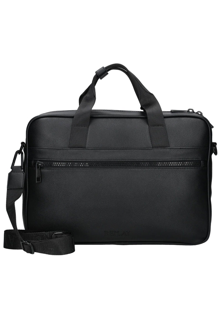Replay Taschen Lederimitat Schwarz