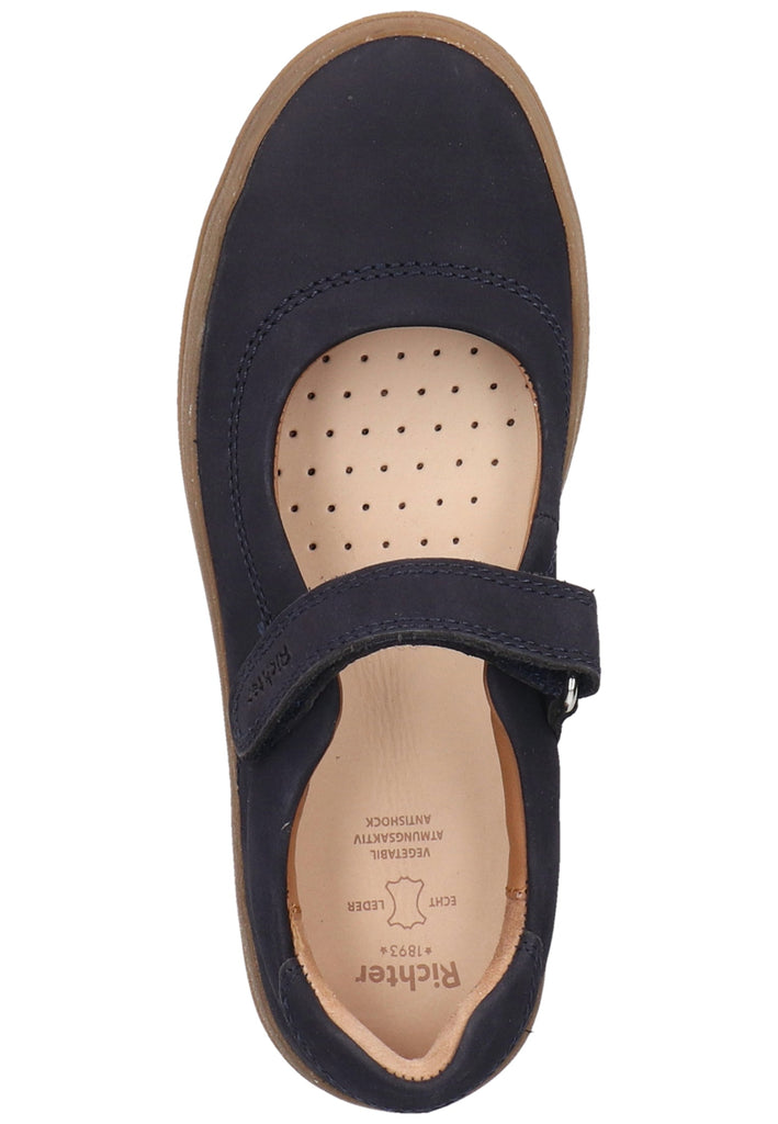 Richter Ballerinas Nubukleder Atlantik