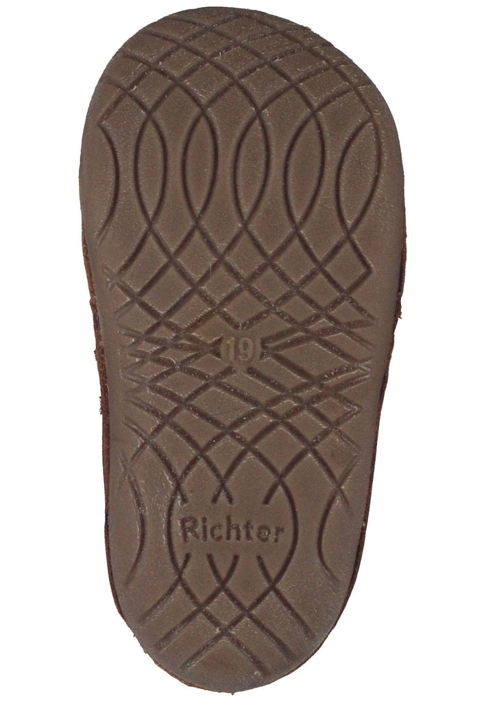 Richter Halbschuhe Leder Cognac Warmfutter