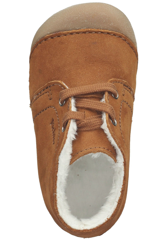 Richter Halbschuhe Leder Cognac Warmfutter