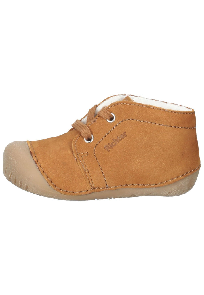 Richter Halbschuhe Leder Cognac Warmfutter
