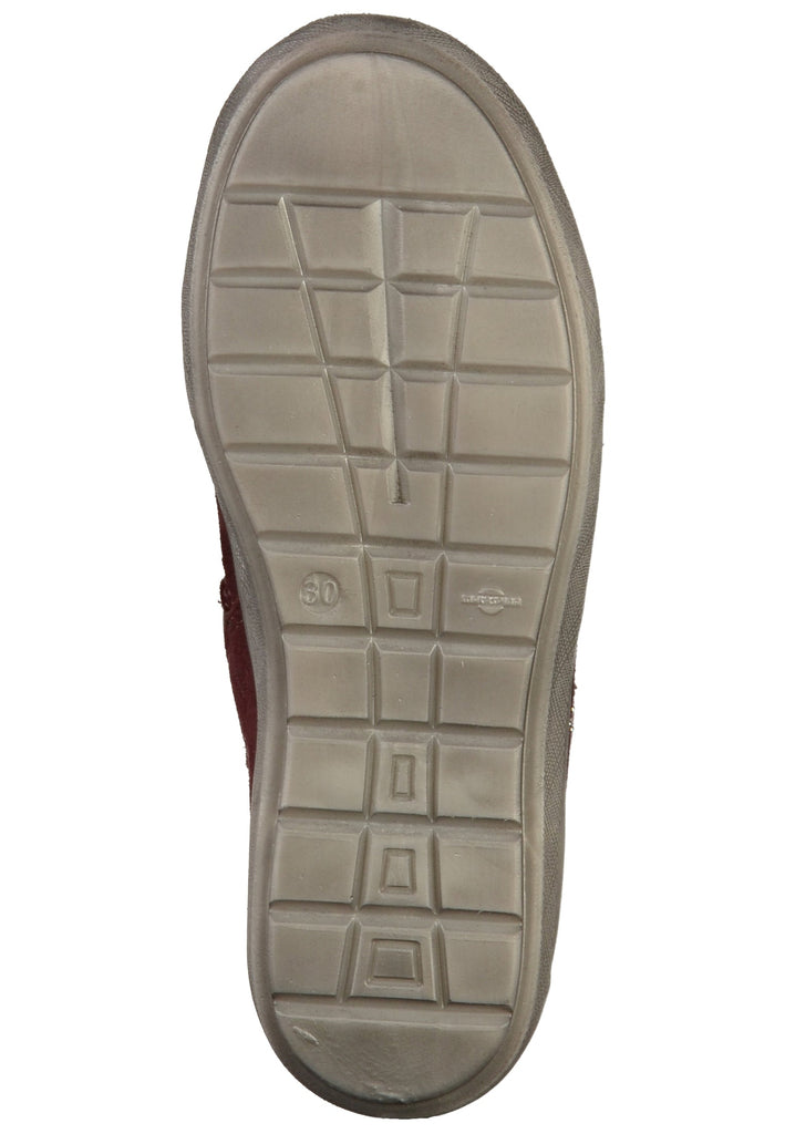 Richter Halbschuhe Lederimitat Burgundy