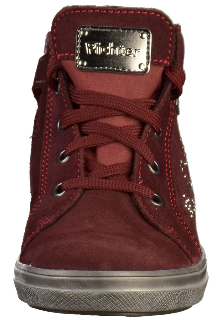 Richter Halbschuhe Lederimitat Burgundy