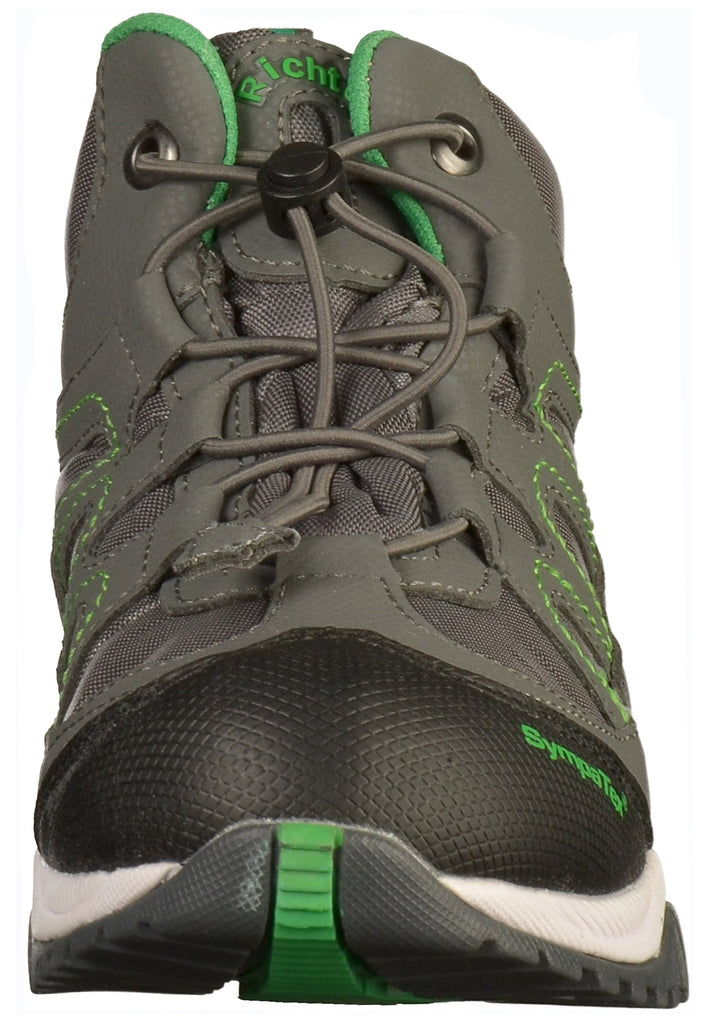 Richter Halbschuhe Lederimitat/Textil Grau