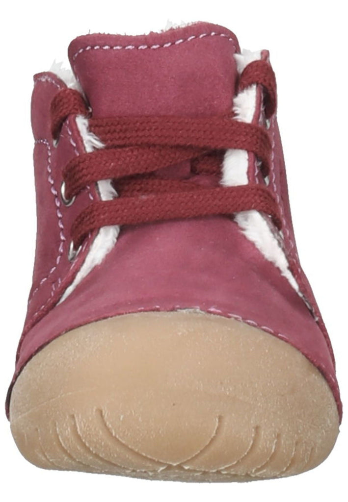 Richter Halbschuhe Nubukleder Burgund Warmfutter