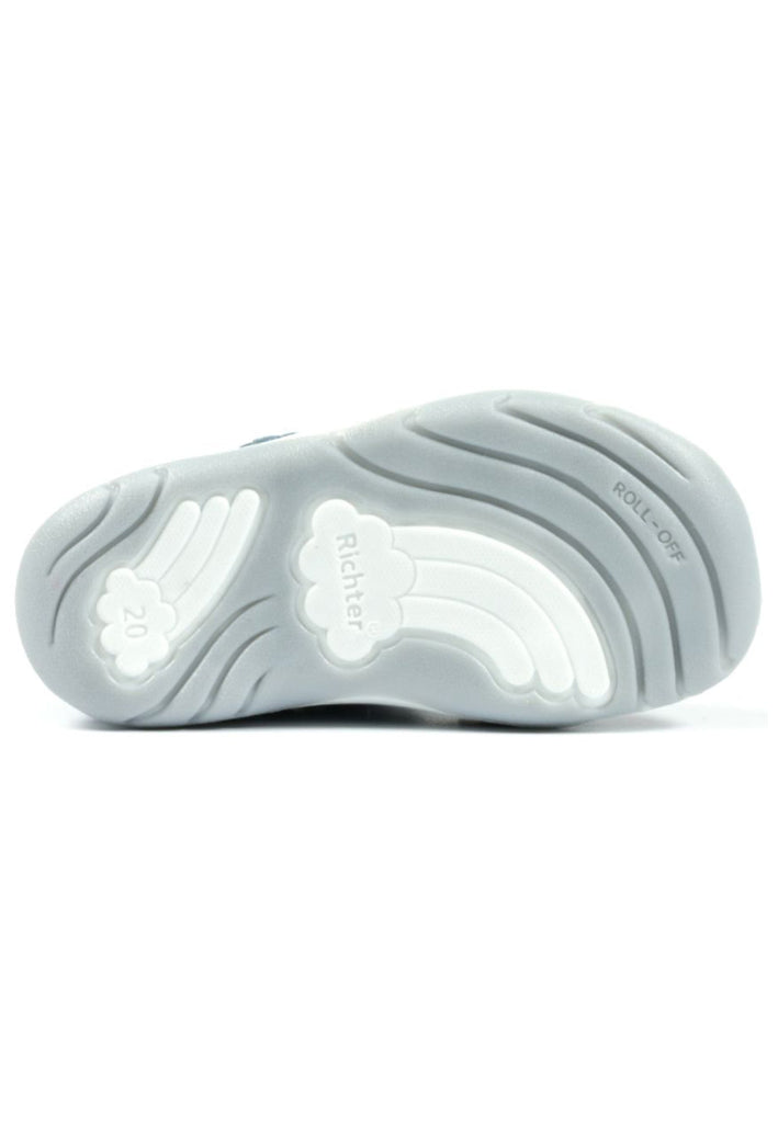 Richter Halbschuhe Veloursleder Blau