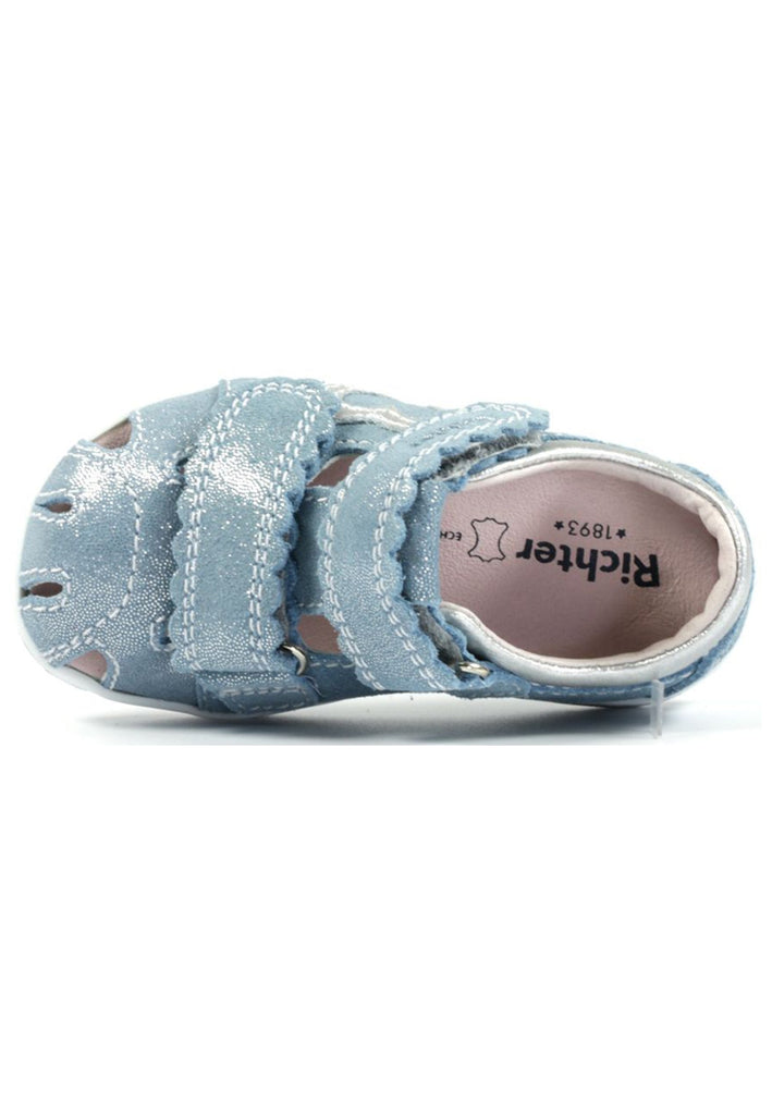 Richter Halbschuhe Veloursleder Blau