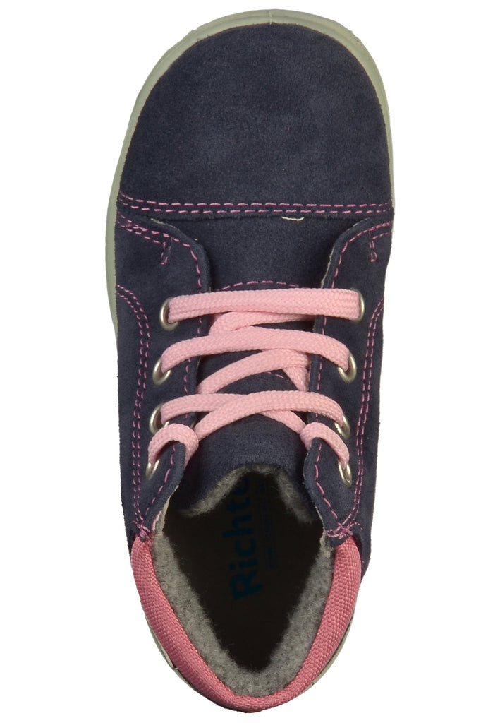 Richter Halbschuhe Veloursleder Blau