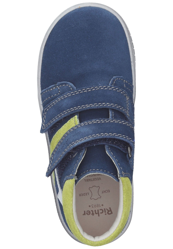 Richter Halbschuhe Veloursleder Blau