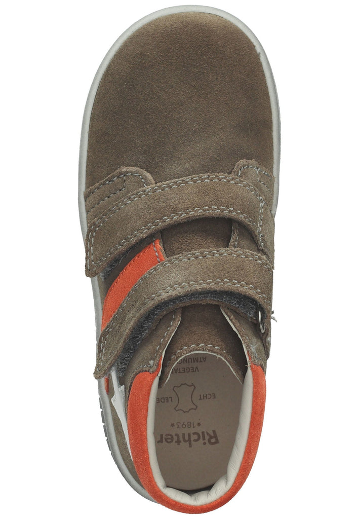 Richter Halbschuhe Veloursleder Grün