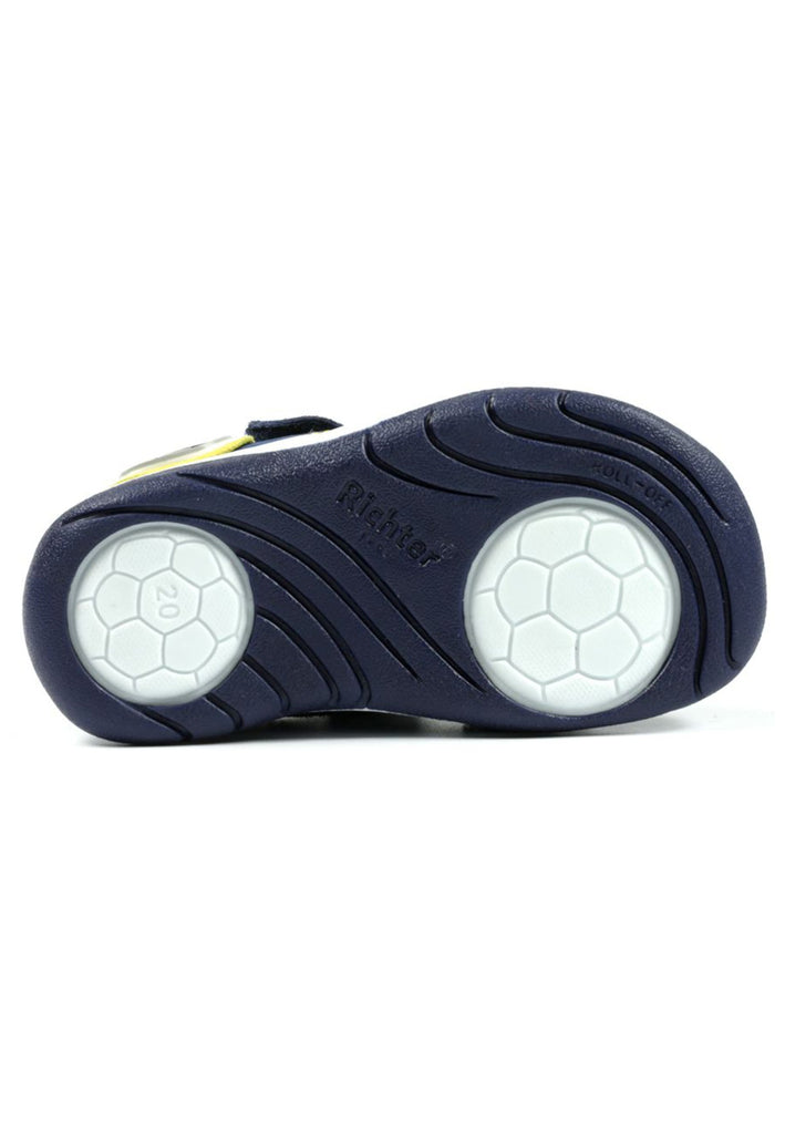 Richter Halbschuhe Veloursleder/Textil Dunkelblau